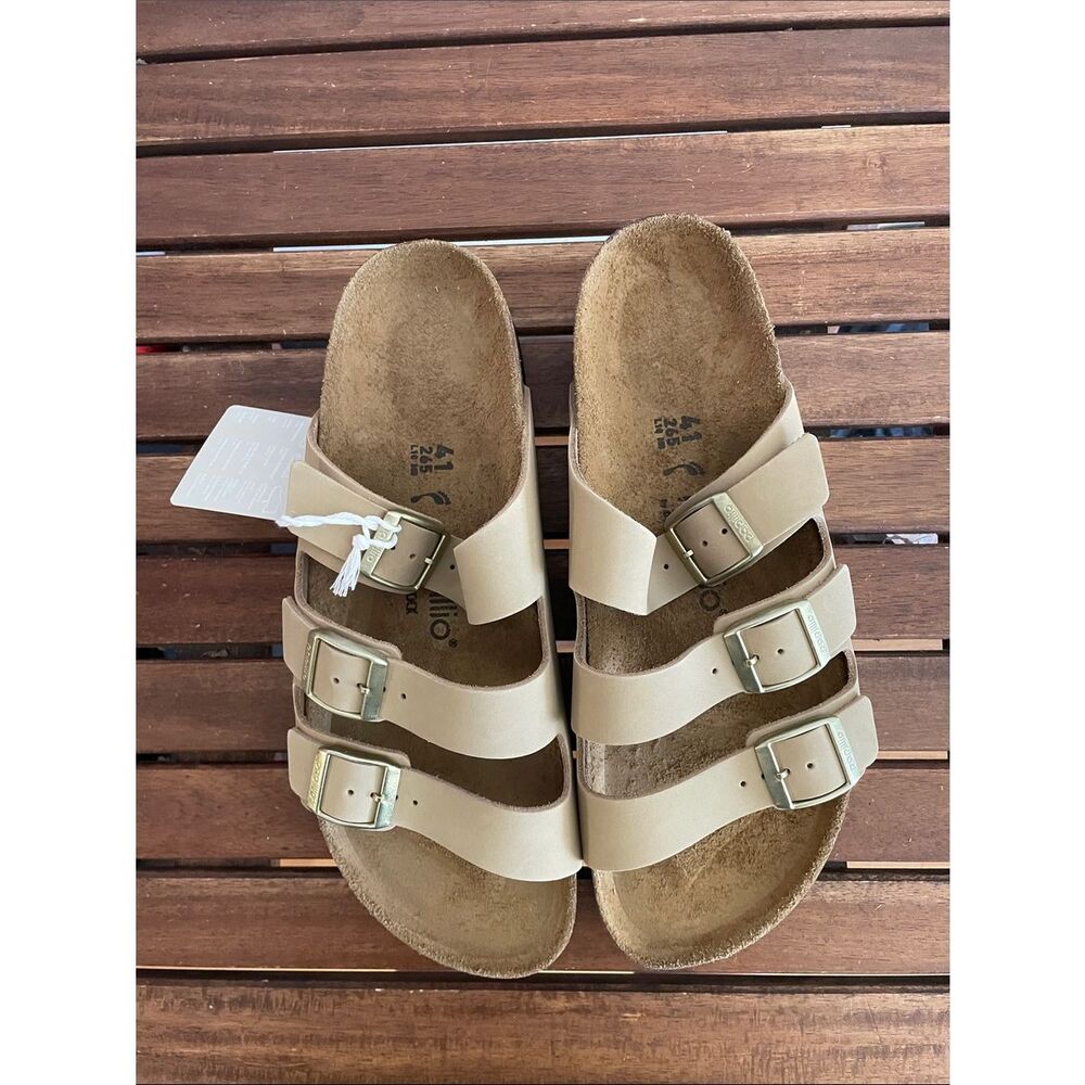 Birkenstock Florida Flex Platform Sandals Sandcastle EU 41/US Women 10/UK 7.5